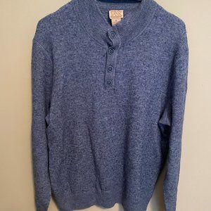 Jos A. Bank XL Blue Sweater LIKE NEW!